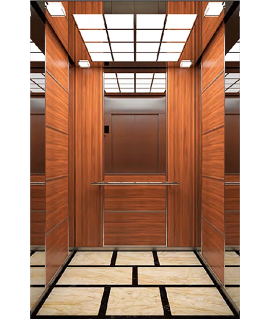 Wooden & Mirror Paneled Passenger Elevator