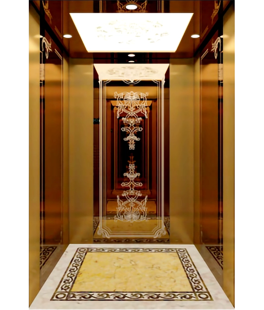 Golden Designed Passenger Elevator