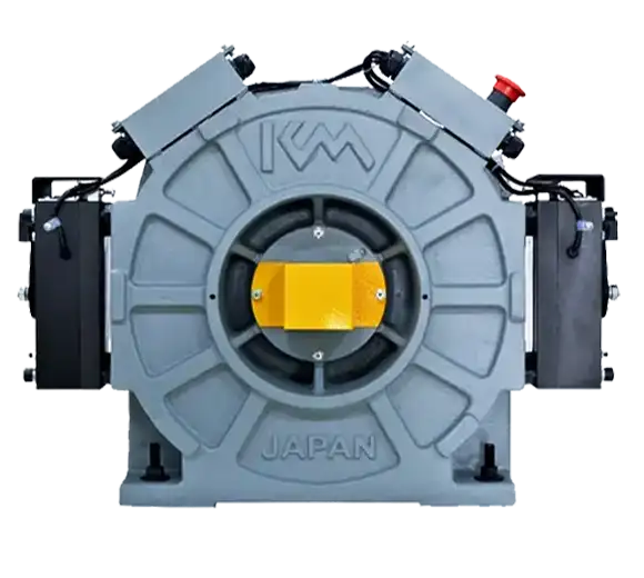 grey color KM Japan elevator traction motor