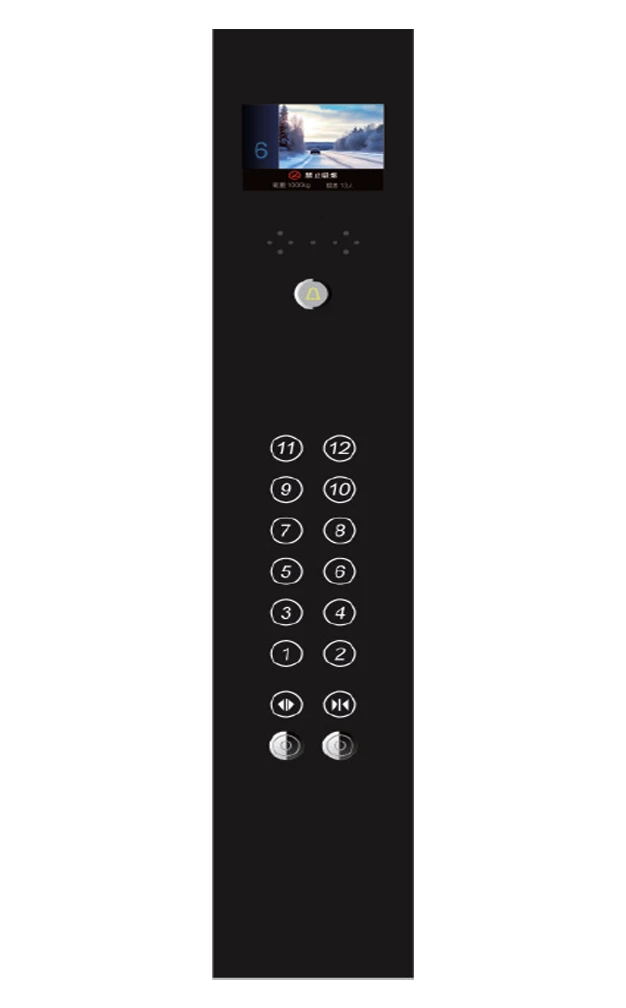 Luxury Elevator Cabin Operating Panel COP