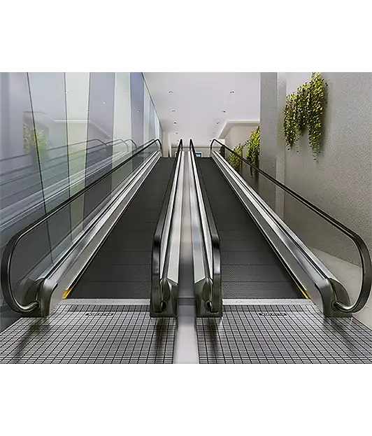 a moving walk way