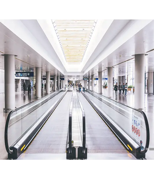 Modern Moving Walks for Airports & Commercial Buildings.