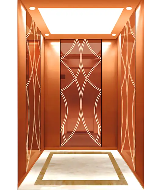 Stylish Decorative Passenger Elevator.